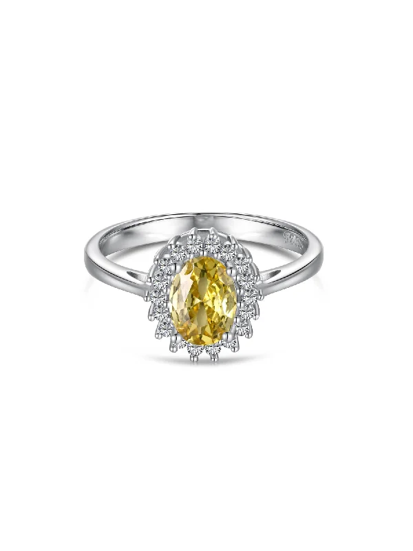 Best Jewelry Deals – Shop Premium Pieces At Great Prices Citrine Oval Sparkle Cocktail Ring