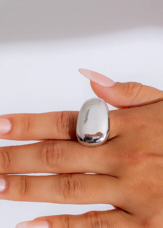 Premium Jewelry Now Available At Special Discounts Eclipse Dome Ring Silver