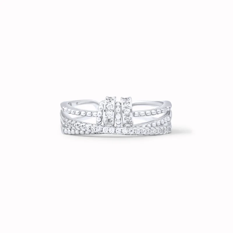 Dainty Floral Jewelry For Feminine Elegance To My Daughter - Fidget Ring