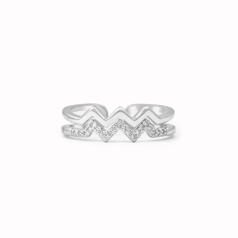 Versatile Layering Jewelry For Effortless Chic To My Daughter - Highs and Lows Ring