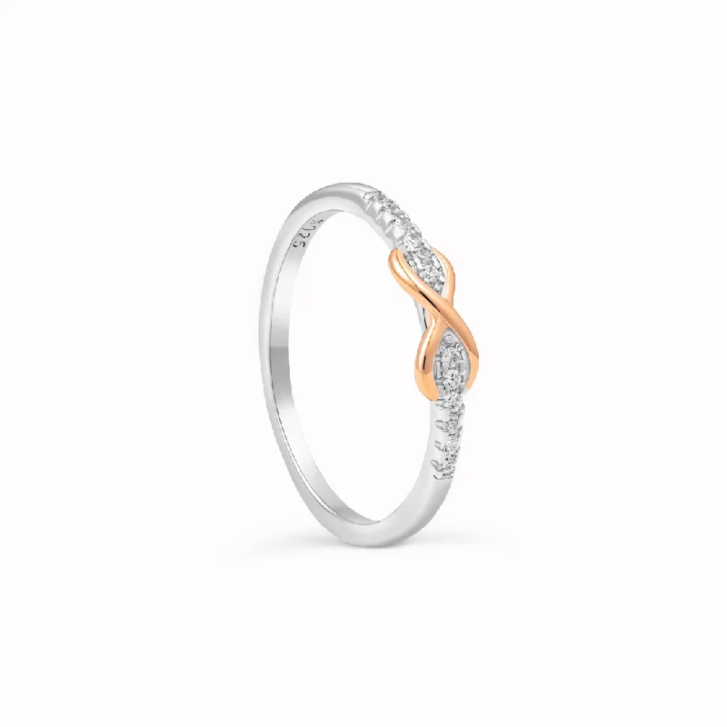 Personalized Engraved Jewelry For Meaningful Gifts To My Daughter - Infinity Ring