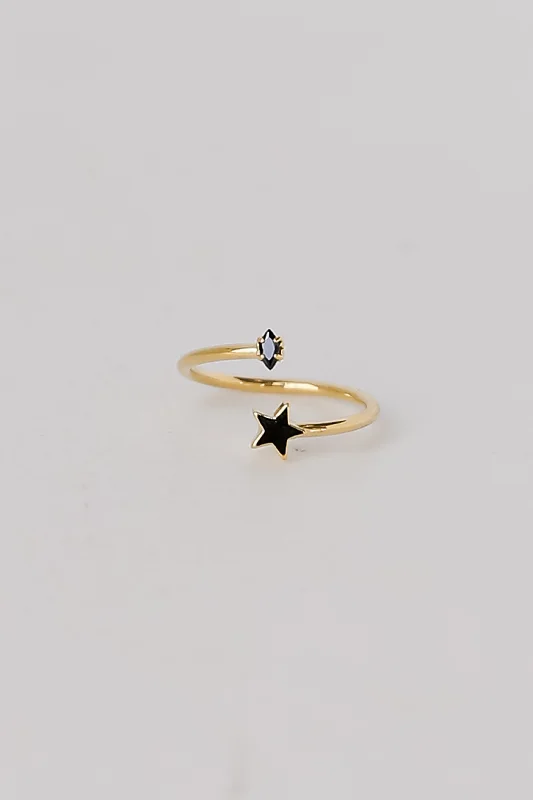 Discounted Jewelry For A Glamorous Look FINAL SALE - Julia Rhinestone Star Ring