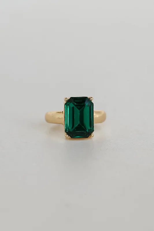Personalized Jewelry Sale – Unique Pieces At Great Prices Kira Green Gemstone Ring