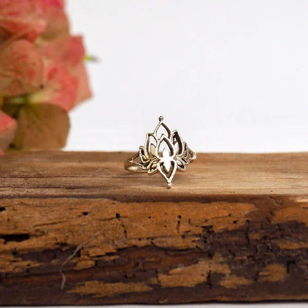 High-Quality Gemstone Jewelry For Special Occasions White Lotus Zilveren Ring