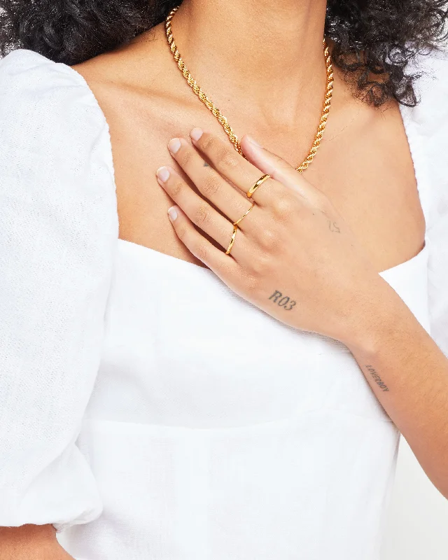 Must-Have Jewelry Pieces At Reduced Prices Simple Gold Ring Set
