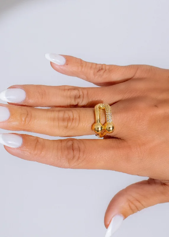 Exclusive Jewelry Offers – Sparkle For Less Subtle Shine Ring Gold