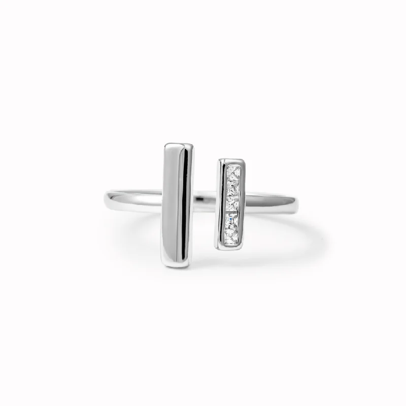 Luxury Handcrafted Jewelry For Elegant Looks To My Best Friend - Thick & Thin Ring