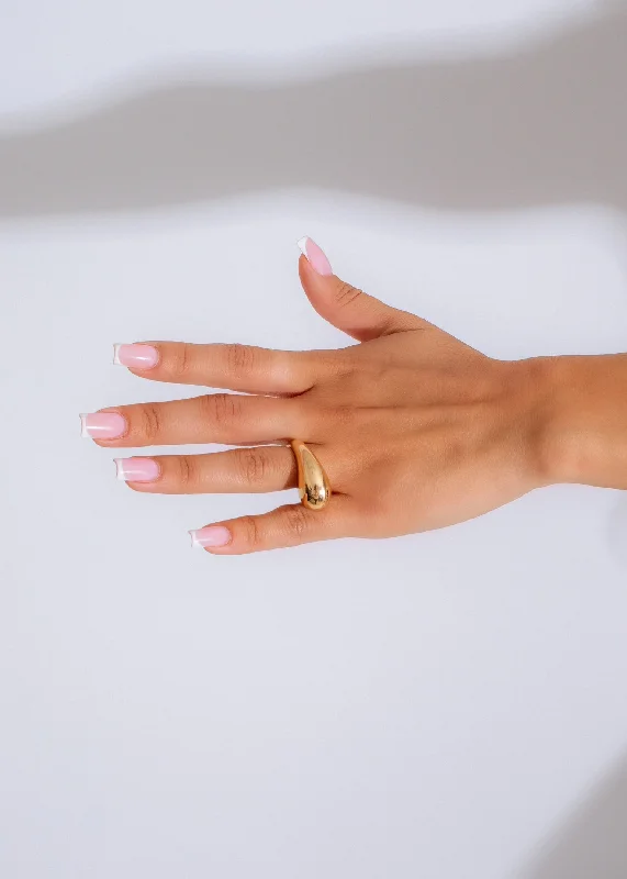 Exclusive Jewelry Sale – Shine For Less Timeless Appeal Ring Gold
