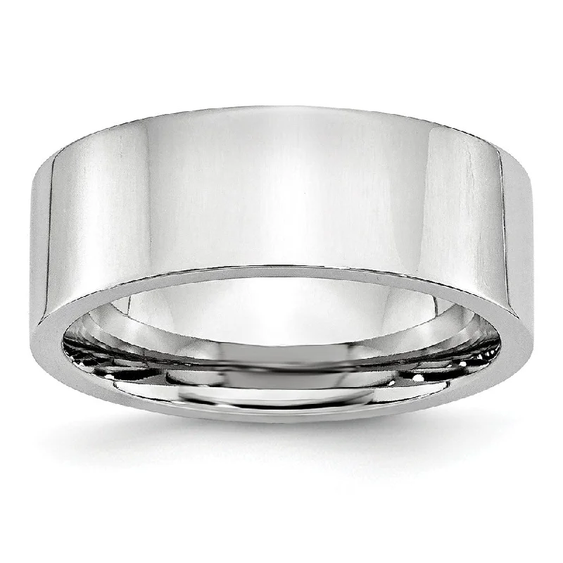 Buy More, Save More On Stunning Jewelry Pieces 8mm Cobalt Polished Flat Standard Fit Band