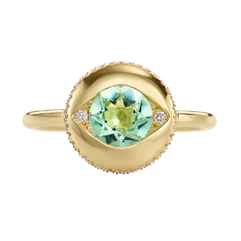 Luxury Jewelry At Unbeatable Discounts Ayin Paraiba Tourmaline Ring