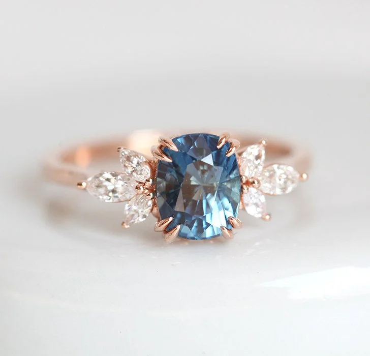 Luxury Jewelry Now At Special Promotional Rates Nicola Blue Sapphire Diamond Ring