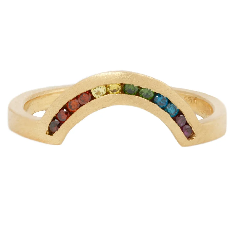 Rainbow Diamond Band