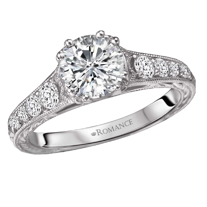 Elegant Jewelry, Exclusive Prices – Shop Now Romance Eight Prong Diamond Accent Engagement Ring Elegant Jewelry, Exclusive Prices – Shop Now Romance Eight Prong Diamond Accent Engagement Ring