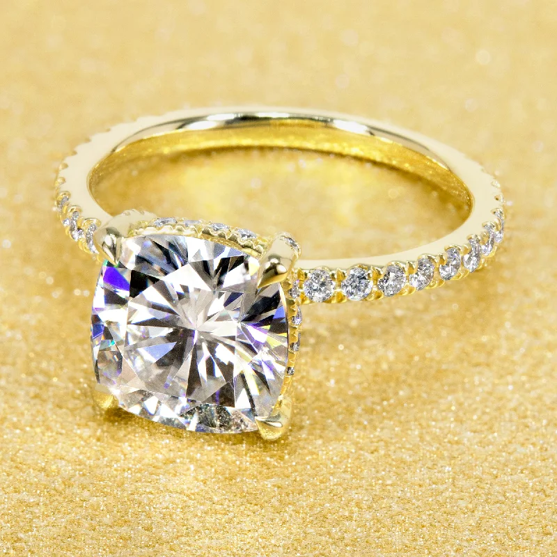 Elegant Jewelry At Unbeatable Prices – Shop Today The Selina, 2.75ct Square Cushion-cut Hidden Wrap Halo Ring Elegant Jewelry At Unbeatable Prices – Shop Today The Selina, 2.75ct Square Cushion-cut Hidden Wrap Halo Ring