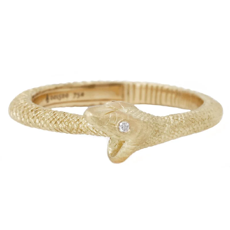 Fashion-Forward Jewelry At Exclusive Discounts Gold Ouroboros Snake Ring