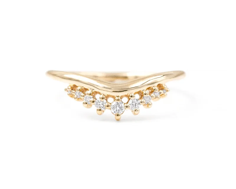 Fashion-Forward Geometric Jewelry For Contemporary Style Aurora Ring