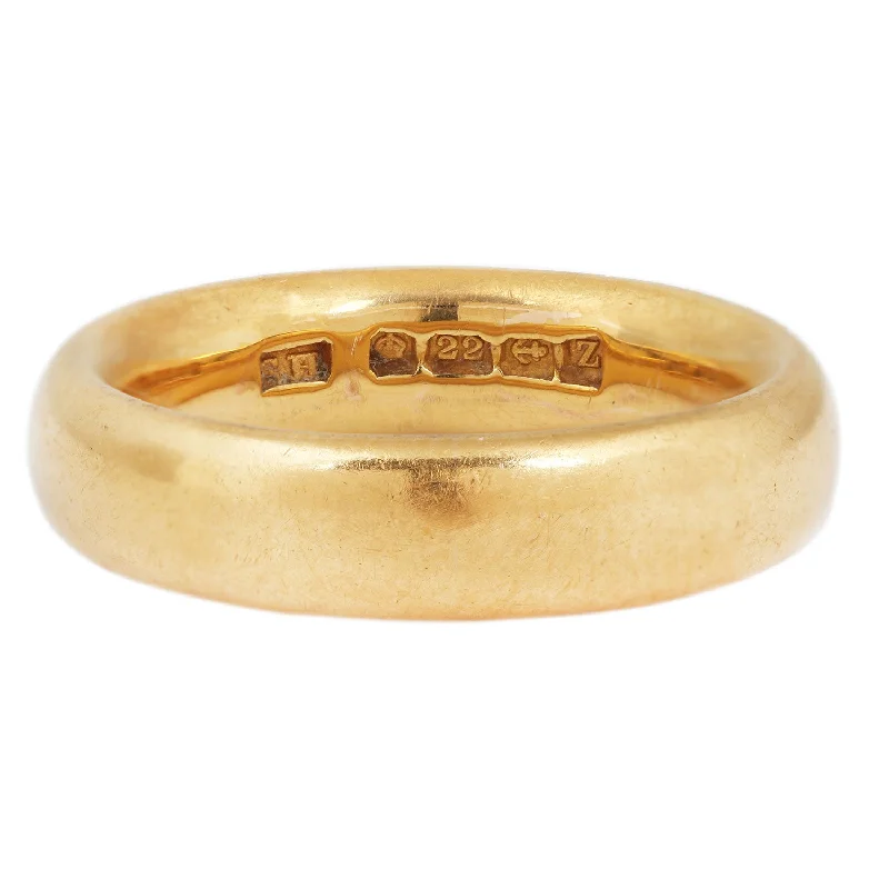 Jewelry Clearance Sale – Final Reductions Deco Domed Gold Band