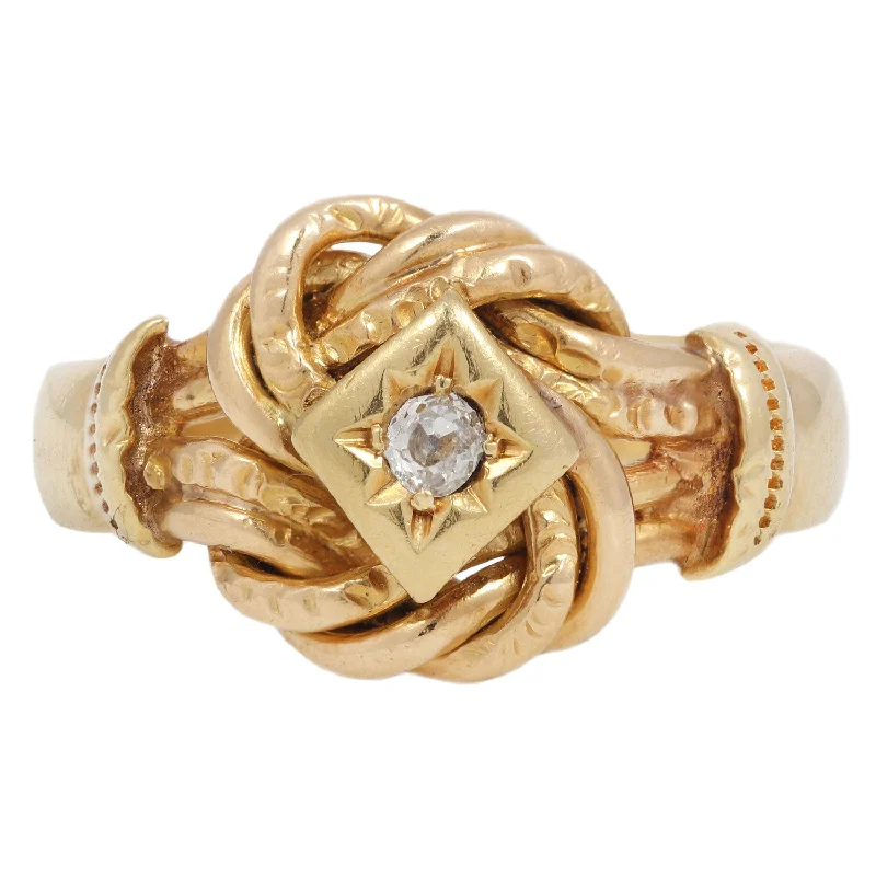 Final Call – Shop Exquisite Jewelry Before It's Gone Emmaline Diamond Knot Ring