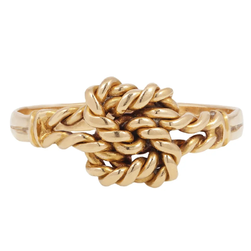 Eco-Friendly Sustainable Jewelry For Conscious Buyers Entwined Knot Ring
