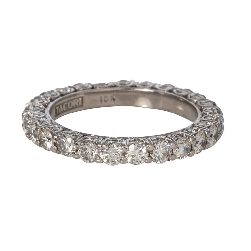 Shine Without Limits – Jewelry Sale Happening Now Estate 2ctw Diamond 18K White Gold Eternity Band
