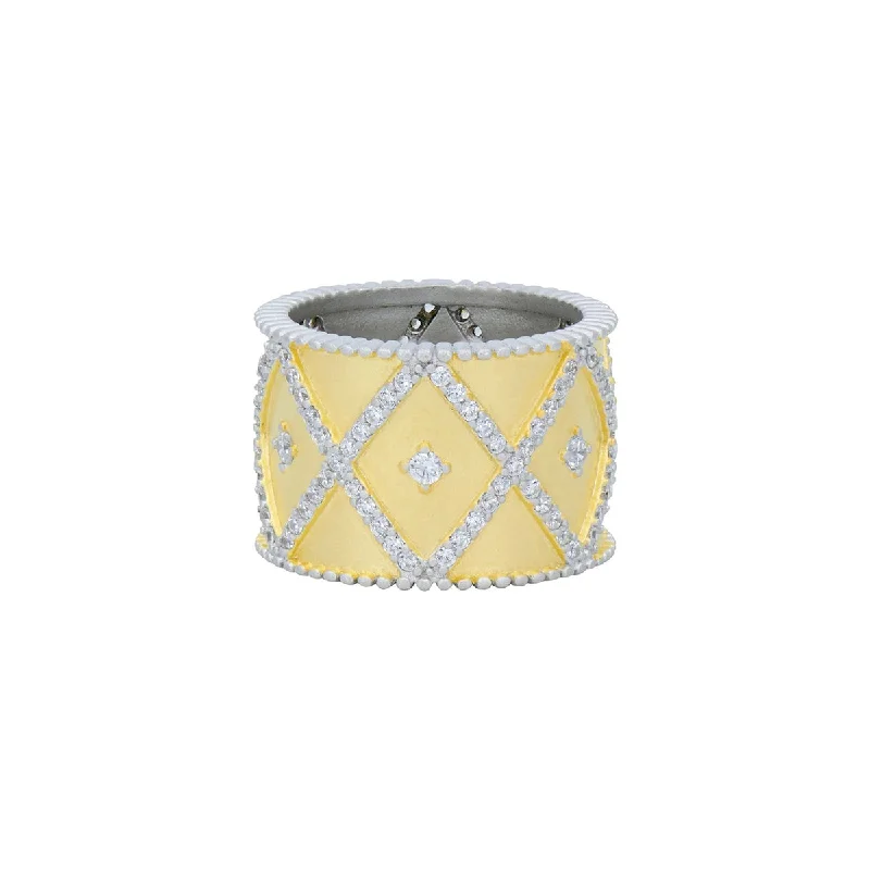 Handmade Pearl Jewelry For Timeless Elegance Freida Rothman Signature Cigar Band Ring
