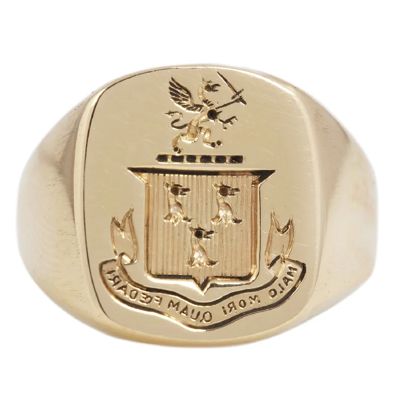 Trending Jewelry Styles Now At Limited-Time Discounts Griffin Crest Tiffany & Co Signet Ring