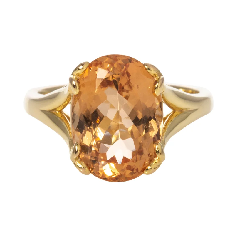 Elegant Jewelry Pieces At Unbelievable Prices Imperial Topaz 14K Gold River Ring