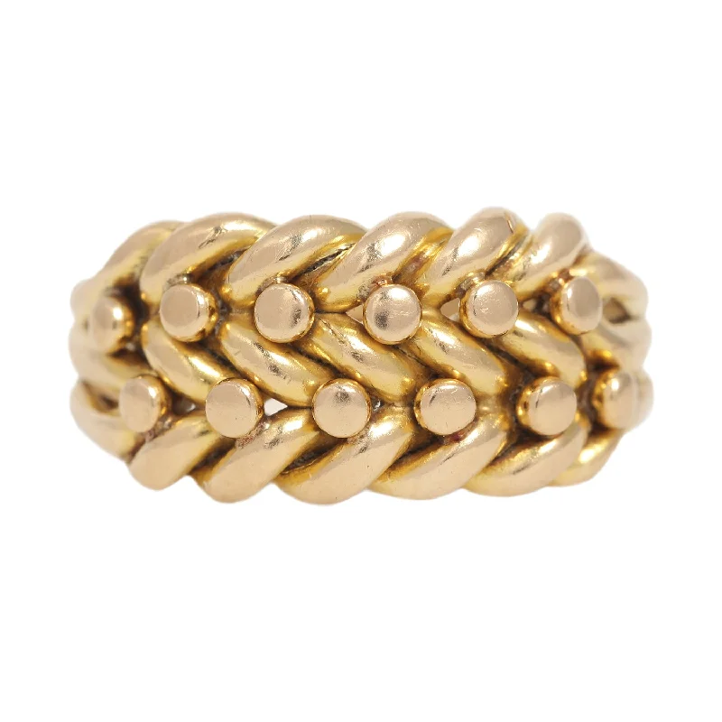 Affordable Glamour – Premium Jewelry For Less Love Knot Keeper Ring