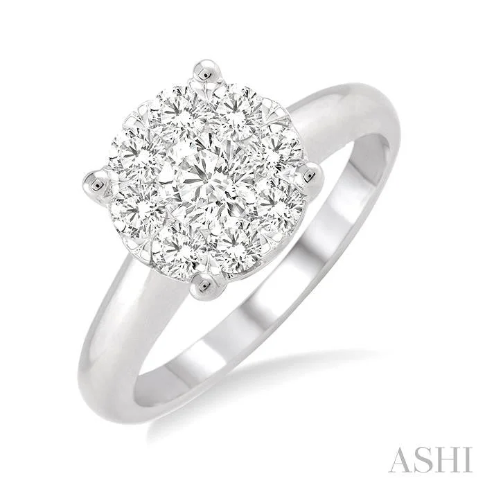 Holiday Jewelry Sale – Perfect Gifts At The Best Prices ROUND SHAPE LOVEBRIGHT ESSENTIAL DIAMOND RING