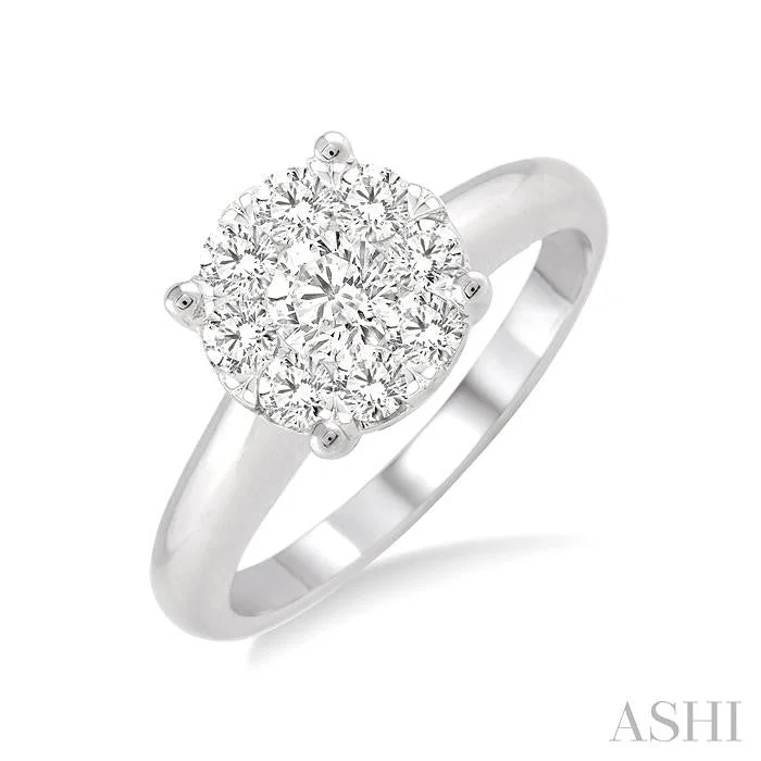 Limited-Stock Jewelry Clearance – Grab Your Favorites Now ROUND SHAPE LOVEBRIGHT ESSENTIAL DIAMOND RING