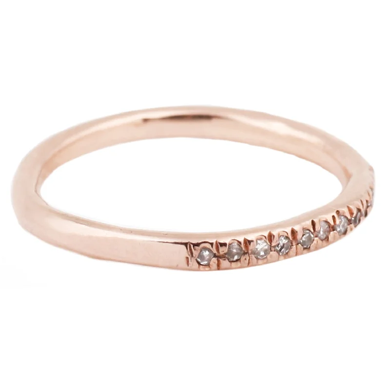 Premium Jewelry At Special Low Prices For A Limited Time White Diamond Half Eternity Band