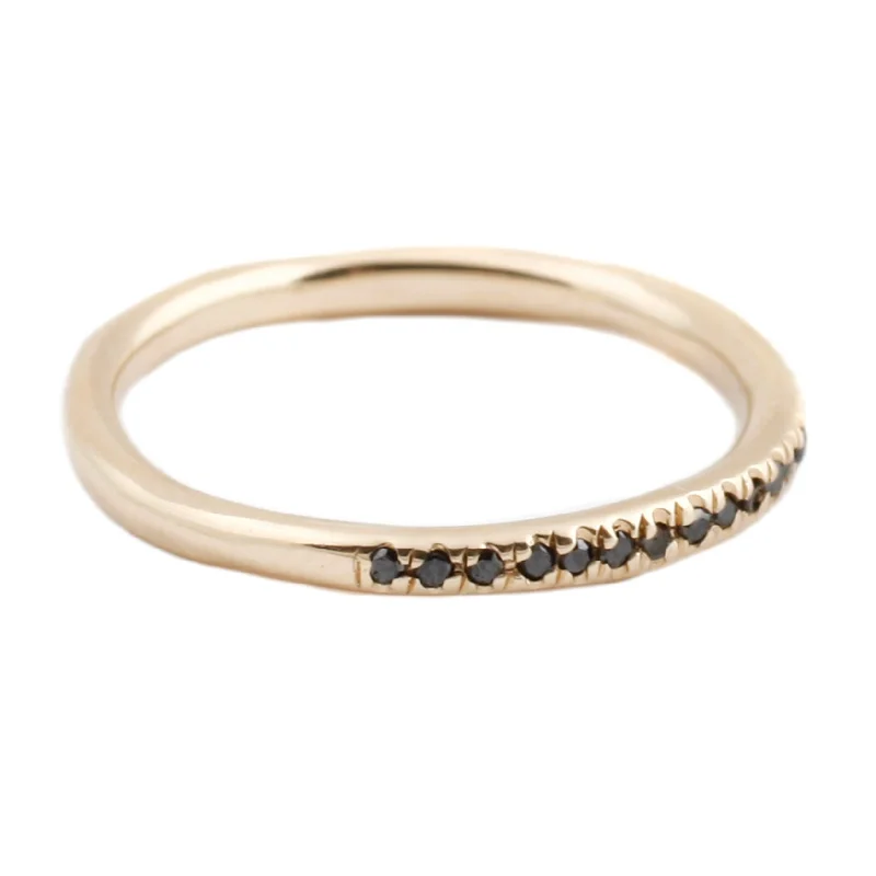 Special Jewelry Deals – Upgrade Your Collection Black Diamond Half Eternity Band