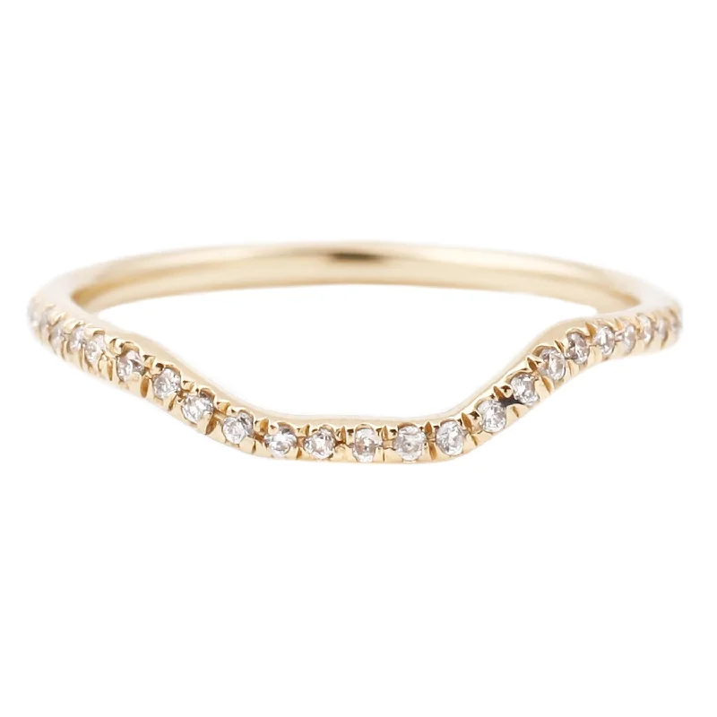 Limited-Time Jewelry Sale – Elegant Styles At Less Half Eternity Nesting Band White Diamonds