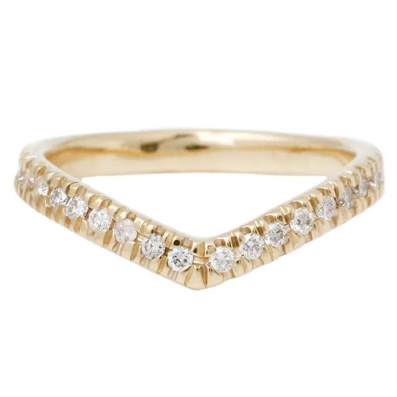 Timeless Jewelry Styles At Wallet-Friendly Prices Wishbone Half Eternity Band