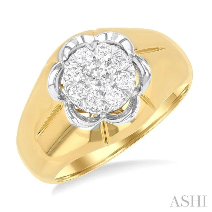 Premium Jewelry, Premium Discounts – Act Fast MENS LOVEBRIGHT DIAMOND RING