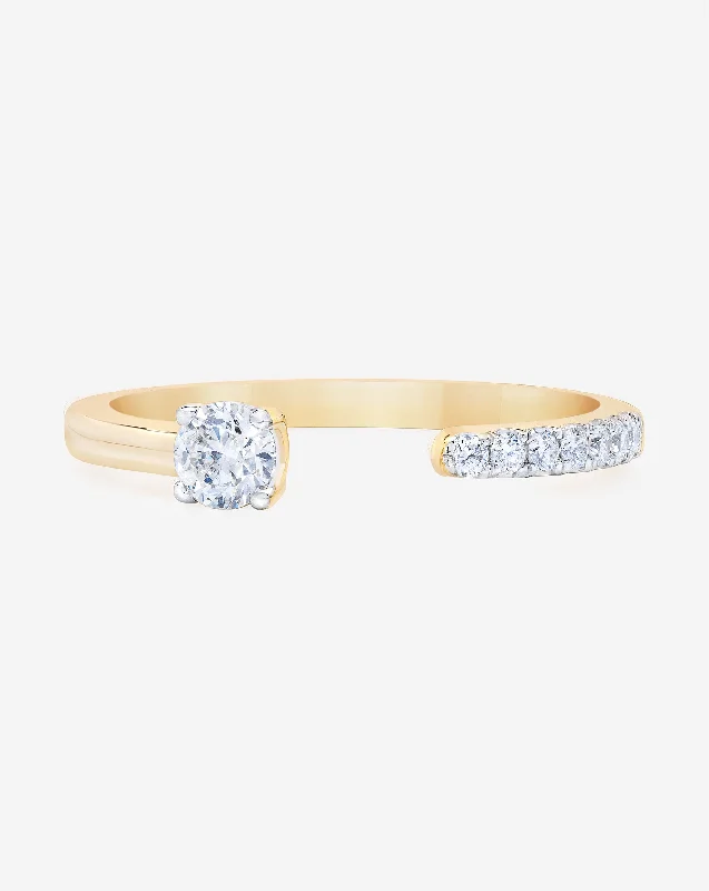 Affordable Elegance – Premium Jewelry At Special Prices Open Round Diamond Band