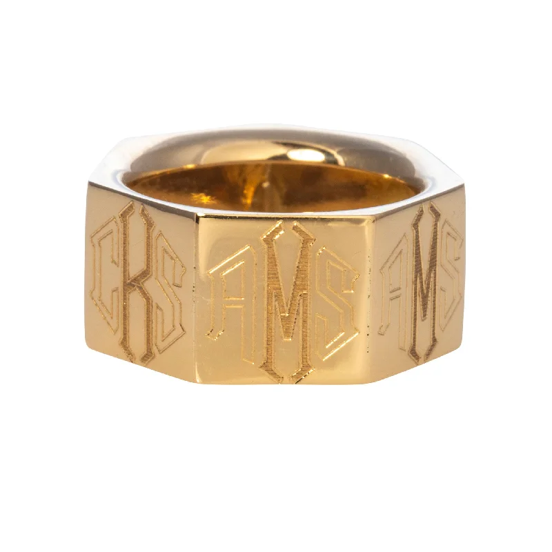 Jewelry Clearance Event – Last Chance For Stunning Deals Personalized 14K Gold Family Ring