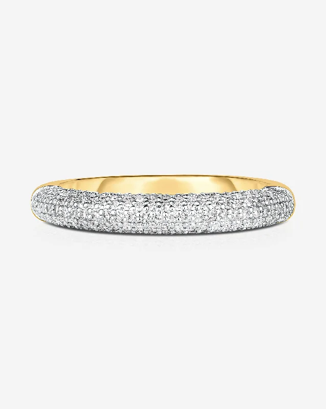 Make Every Moment Shine – Jewelry Discounts Available Petite Pavé Diamond Cloud Ring