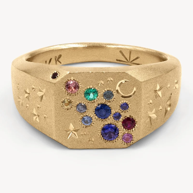 The Ultimate Jewelry Sale – Exclusive Styles At Great Prices Rainbow Sapphire Celestial Ring