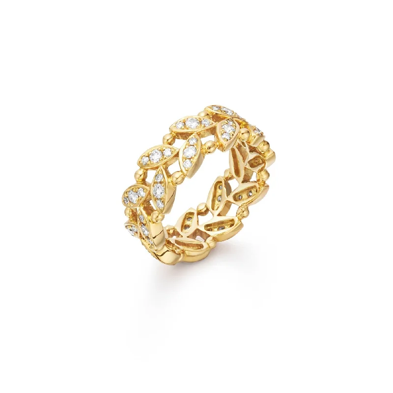 Shine Without Limits – Jewelry Sale Happening Now Temple St. Clair Diamond Foglia Ring