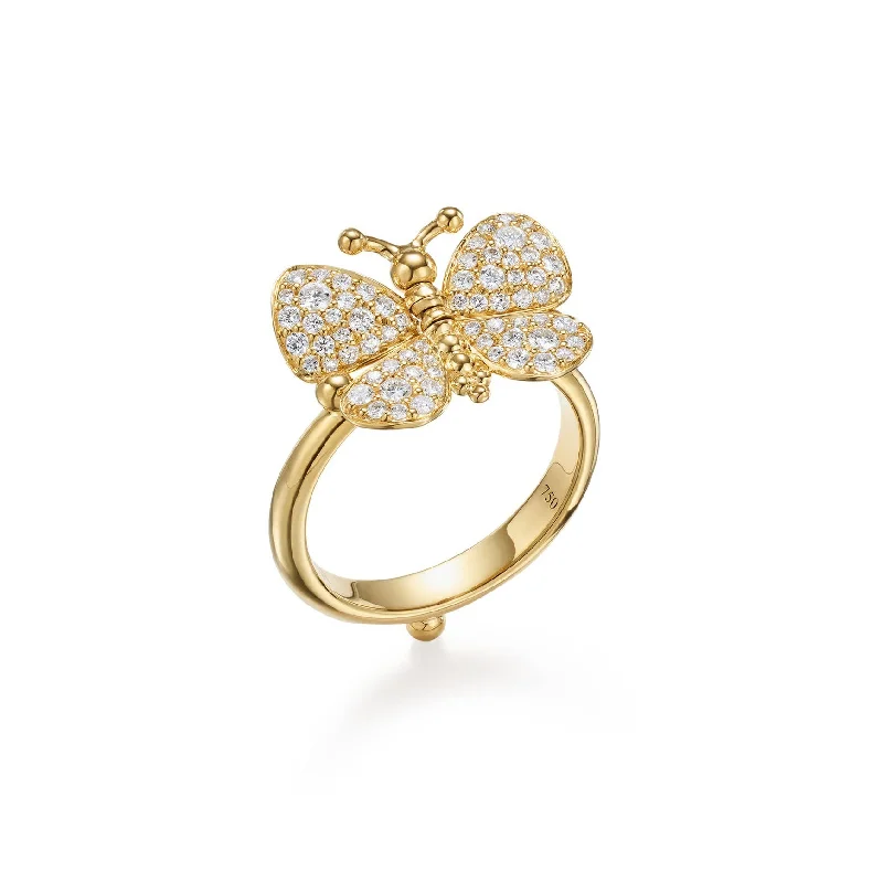 Exclusive Jewelry Sale – Limited-Time Discounts Temple St. Clair Snow Butterfly Ring