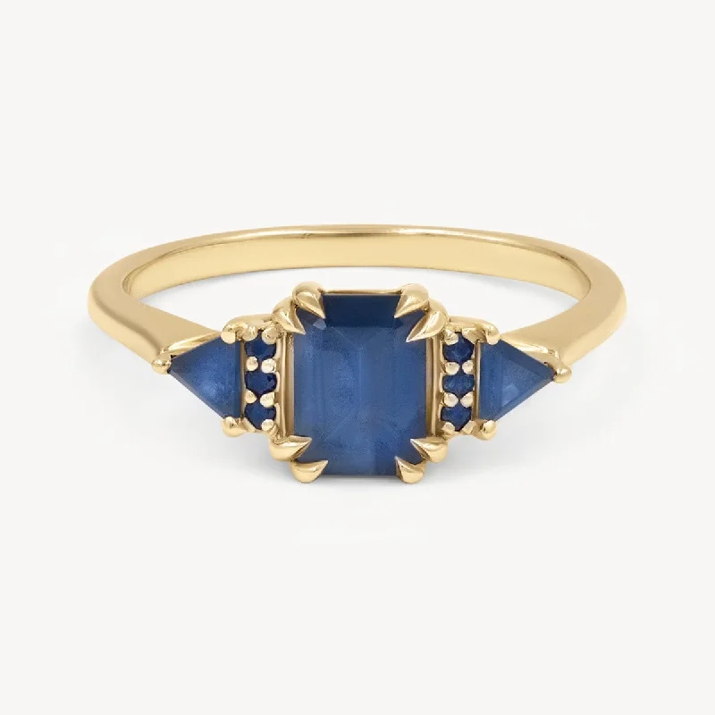 Limited-Time Offer On Elegant Jewelry Pieces Sapphires on Sapphires Ring