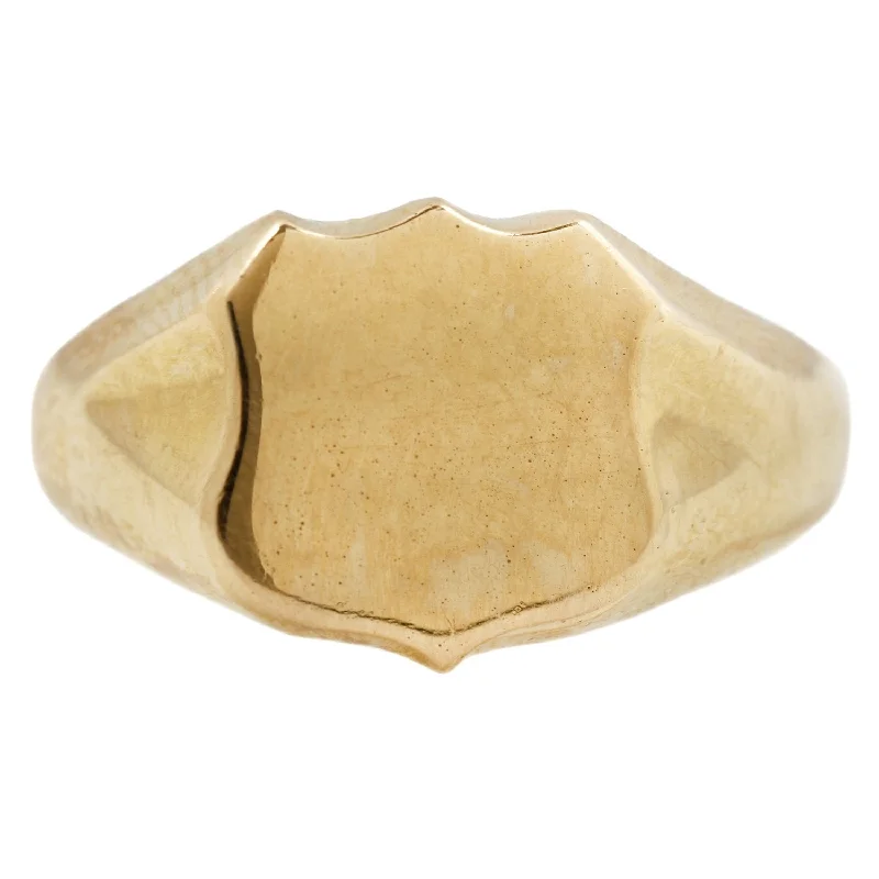 Discounted Luxury Jewelry – Shine Without The Splurge Classic Shield Signet