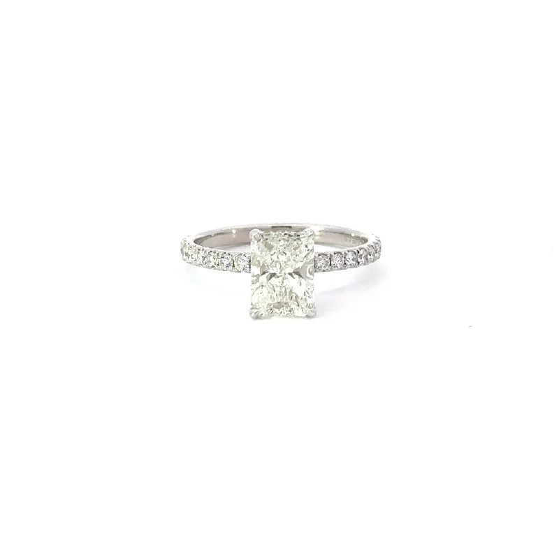 Grab Stylish Jewelry Before The Sale Ends 1.51 Radiant Natural Diamond Engagement Ring with Signature Setting Grab Stylish Jewelry Before The Sale Ends 1.51 Radiant Natural Diamond Engagement Ring with Signature Setting