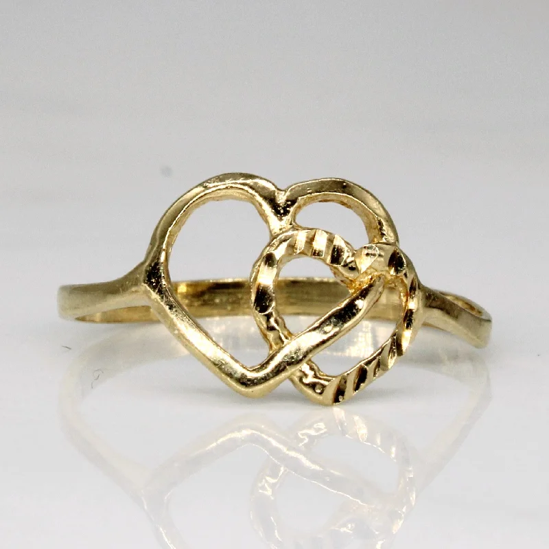 Unlock Unbeatable Jewelry Deals Before They’Re Gone 10k Yellow Gold Heart Ring | SZ 5.5 | Unlock Unbeatable Jewelry Deals Before They’Re Gone 10k Yellow Gold Heart Ring | SZ 5.5 |
