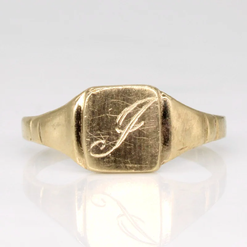Luxury Jewelry Sale – Elegant Styles At Unbeatable Prices 10k Yellow Gold 'J' Initial Ring | SZ 5 | Luxury Jewelry Sale – Elegant Styles At Unbeatable Prices 10k Yellow Gold 'J' Initial Ring | SZ 5 |