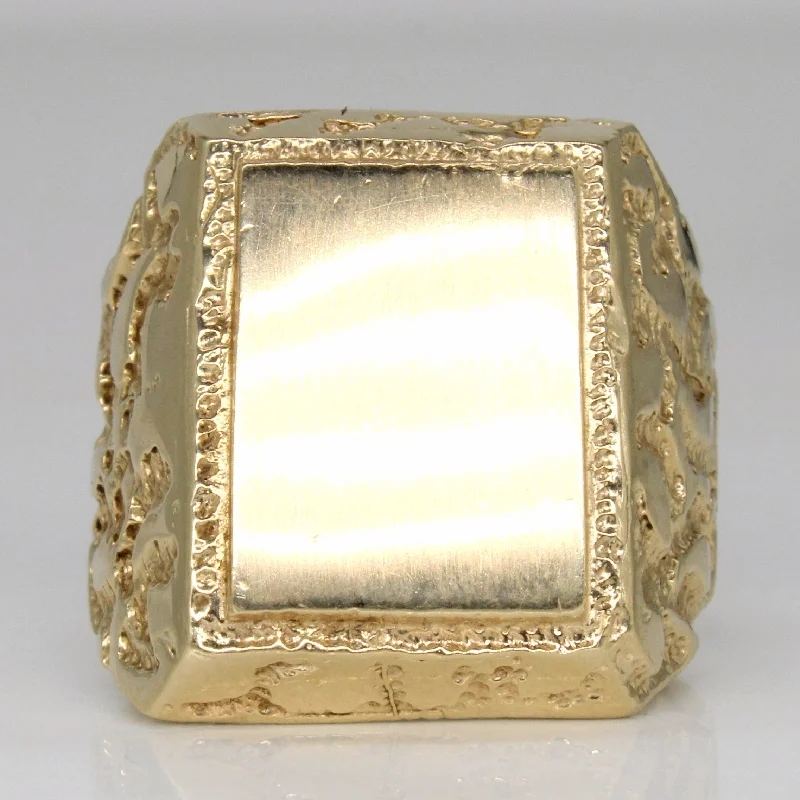 Personalized Jewelry At Special Discount Rates 10k Yellow Gold Ring | SZ 9.5 |