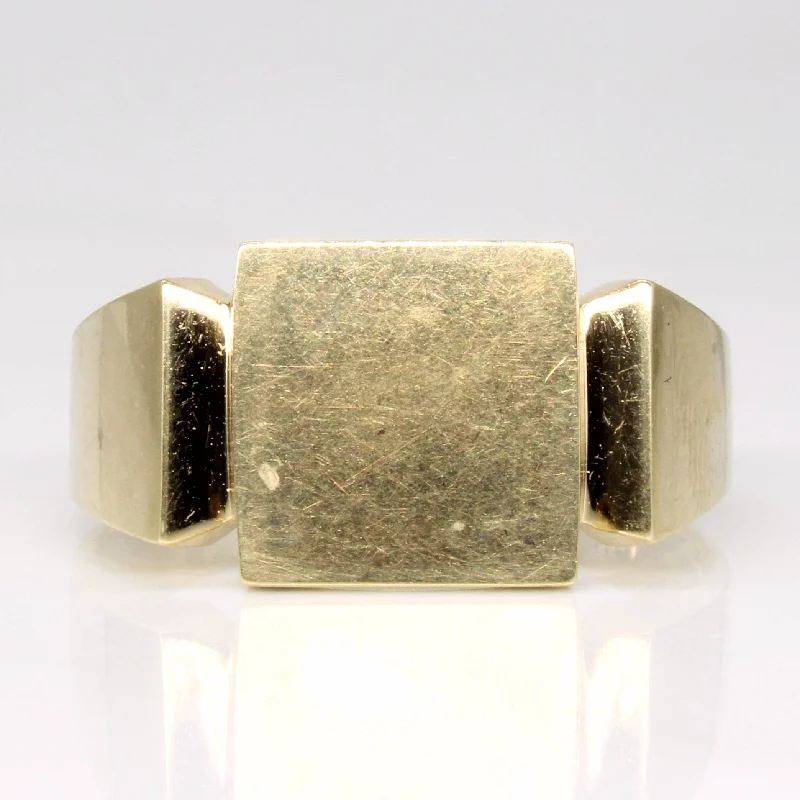 Everyday Jewelry Essentials Now On Sale 10k Yellow Gold Ring | SZ 9.75 |