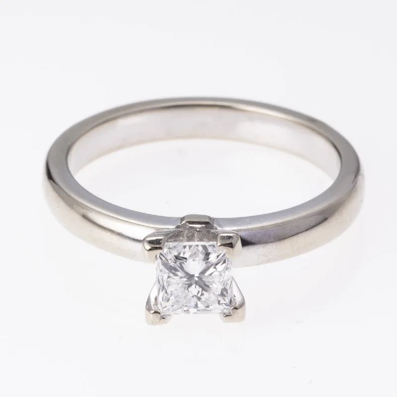 Luxury Meets Affordability – Jewelry Sale Live Now 14K White Gold Princess Cut Diamond Ring | 0.53 ct | SZ 4.75 | Luxury Meets Affordability – Jewelry Sale Live Now 14K White Gold Princess Cut Diamond Ring | 0.53 ct | SZ 4.75 |