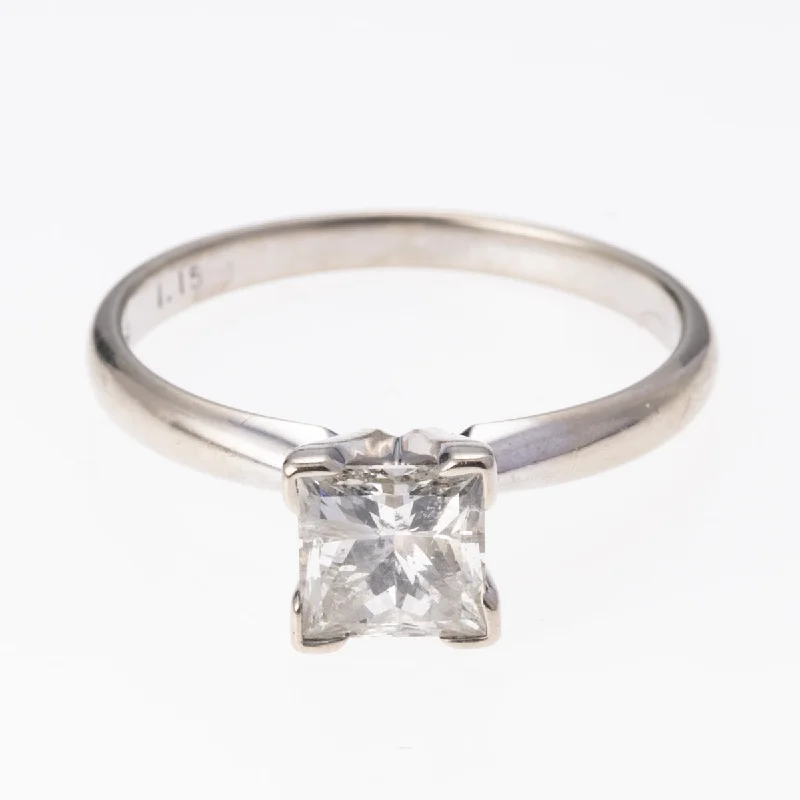 Final Call For Exquisite Jewelry At Reduced Rates 14K White Gold Princess Cut Solitaire Diamond Ring | 1.15 ct | SZ 7 | Final Call For Exquisite Jewelry At Reduced Rates 14K White Gold Princess Cut Solitaire Diamond Ring | 1.15 ct | SZ 7 |